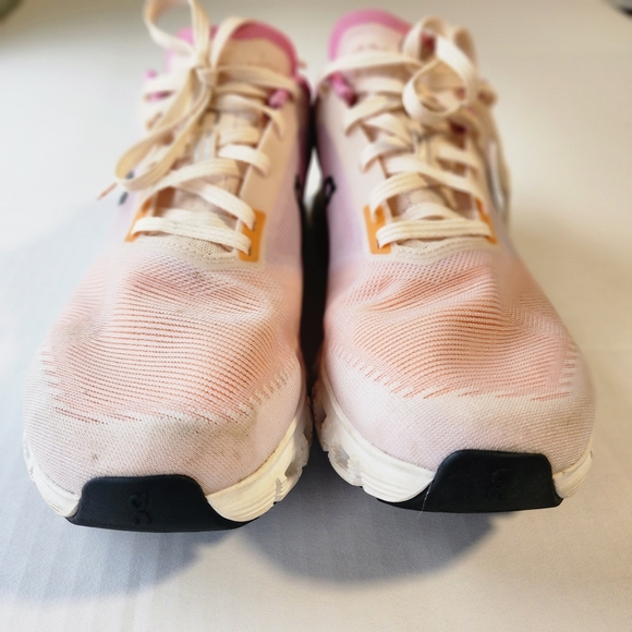 ON Cloud 6 Push SneakerTangerine & Raspberry, Women Size 11 - Picture 6 of 16